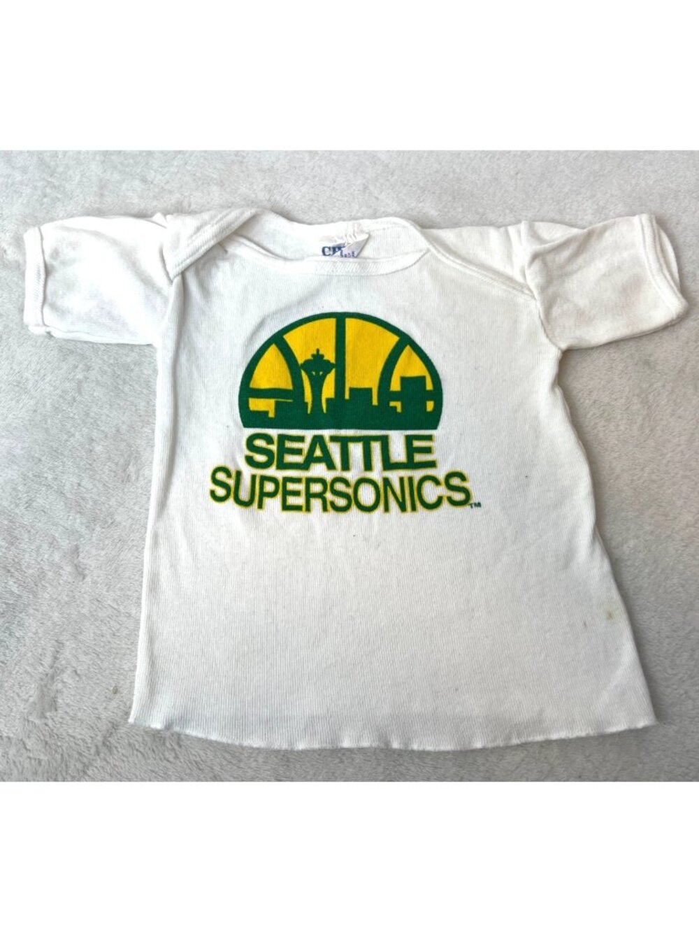 Vintage Seattle Supersonics T-Shirt Baby Toddler 24MOS NBA Basketball CHMC Kids